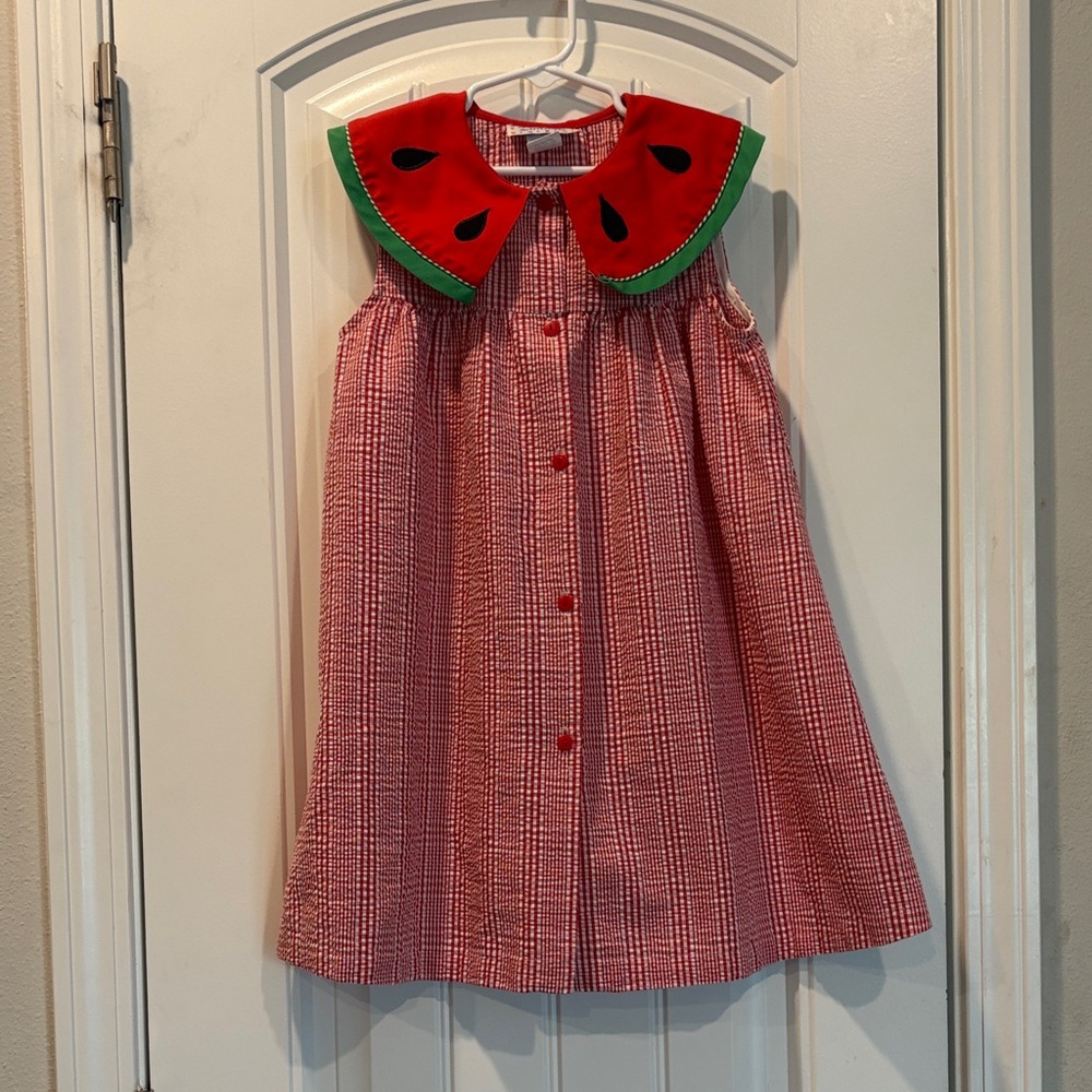 Vintage Samara watermelon dress size 6